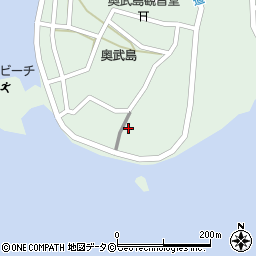 沖縄県南城市玉城奥武230周辺の地図