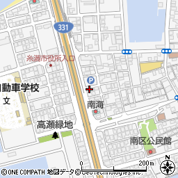 玉城アパート周辺の地図