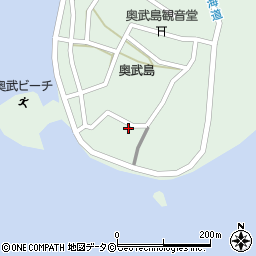沖縄県南城市玉城奥武218周辺の地図