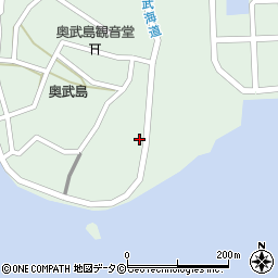 沖縄県南城市玉城奥武296周辺の地図