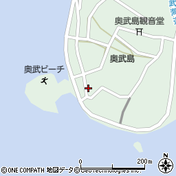 沖縄県南城市玉城奥武192周辺の地図