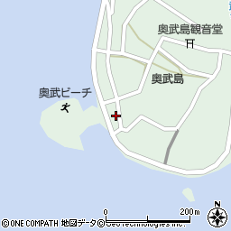 沖縄県南城市玉城奥武193周辺の地図