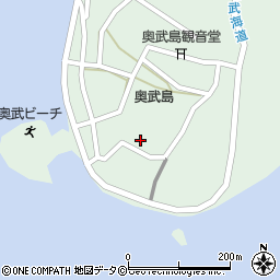 沖縄県南城市玉城奥武323周辺の地図