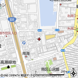 大城青果店周辺の地図