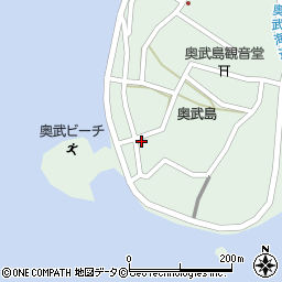 沖縄県南城市玉城奥武183周辺の地図