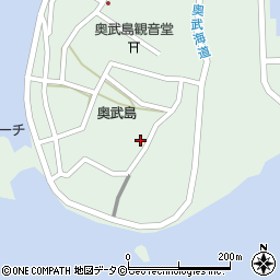 沖縄県南城市玉城奥武309周辺の地図