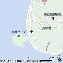沖縄県南城市玉城奥武176周辺の地図