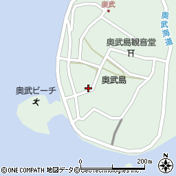 沖縄県南城市玉城奥武179周辺の地図