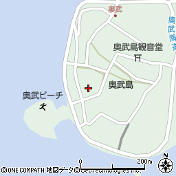 沖縄県南城市玉城奥武174周辺の地図