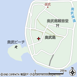 沖縄県南城市玉城奥武173周辺の地図