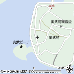 沖縄県南城市玉城奥武166周辺の地図