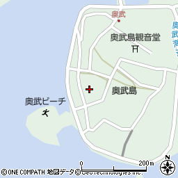 沖縄県南城市玉城奥武170周辺の地図