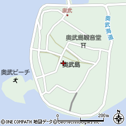 沖縄県南城市玉城奥武341周辺の地図