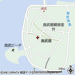 沖縄県南城市玉城奥武164周辺の地図