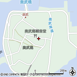 沖縄県南城市玉城奥武351周辺の地図