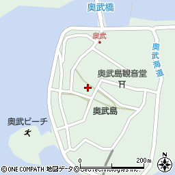 沖縄県南城市玉城奥武123周辺の地図