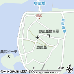 沖縄県南城市玉城奥武120周辺の地図