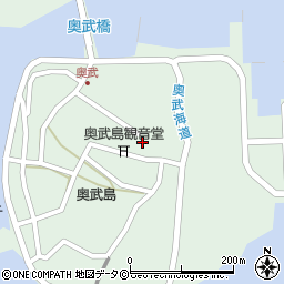 沖縄県南城市玉城奥武104周辺の地図