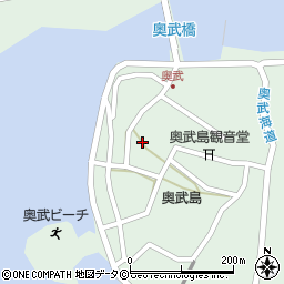 沖縄県南城市玉城奥武126周辺の地図