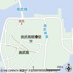 沖縄県南城市玉城奥武77周辺の地図