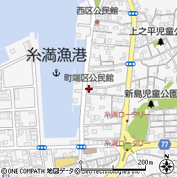 町端区公民館周辺の地図