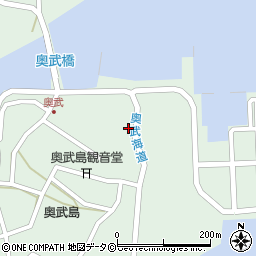 沖縄県南城市玉城奥武54周辺の地図