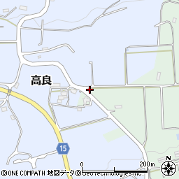 沖縄県島尻郡八重瀬町世名城1358周辺の地図