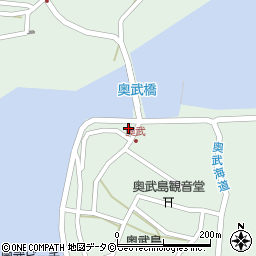 沖縄県南城市玉城奥武9周辺の地図