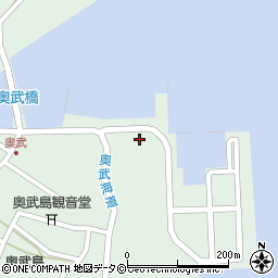 奥武島海底観光グラスボート周辺の地図