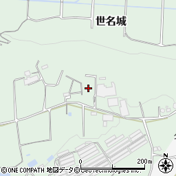 沖縄県島尻郡八重瀬町世名城1234周辺の地図