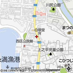 上原商店周辺の地図