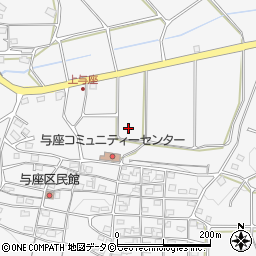 沖縄県糸満市与座周辺の地図