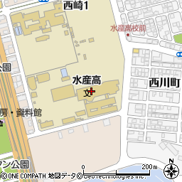 沖縄県立沖縄水産高等学校周辺の地図