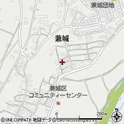 沖縄県糸満市兼城周辺の地図