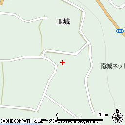 沖縄県南城市玉城玉城104周辺の地図