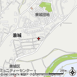 沖縄県糸満市兼城8周辺の地図