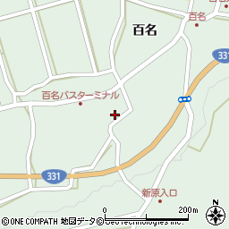 沖縄県南城市玉城百名822-1周辺の地図