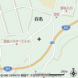 沖縄県南城市玉城百名800周辺の地図