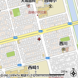 沖縄県糸満市西崎周辺の地図