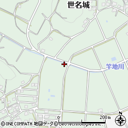 沖縄県島尻郡八重瀬町世名城890-1周辺の地図
