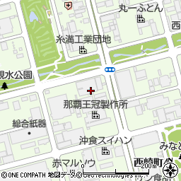 株式会社近代美術　糸満工場周辺の地図