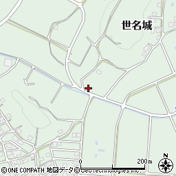 沖縄県島尻郡八重瀬町世名城604周辺の地図