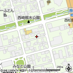 沖縄配送センター周辺の地図