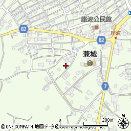 沖縄県糸満市座波596周辺の地図