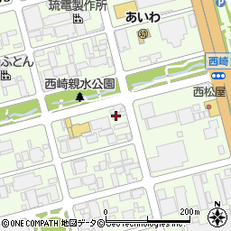 屋比久黒糖周辺の地図