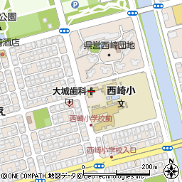糸満市立西崎幼稚園周辺の地図