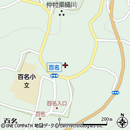沖縄県南城市玉城百名499-2周辺の地図