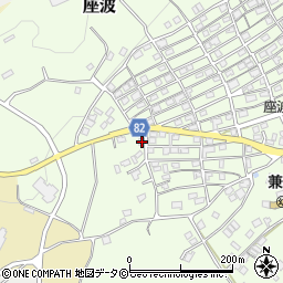 沖縄県糸満市座波538-1周辺の地図