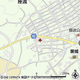 沖縄県糸満市座波87-1周辺の地図