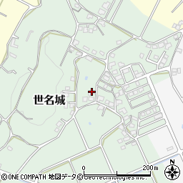 沖縄県島尻郡八重瀬町世名城710周辺の地図
